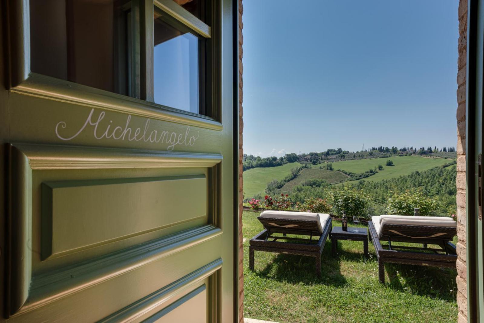 Villa Il Castagno Wine & Resort Siena Eksteriør bilde