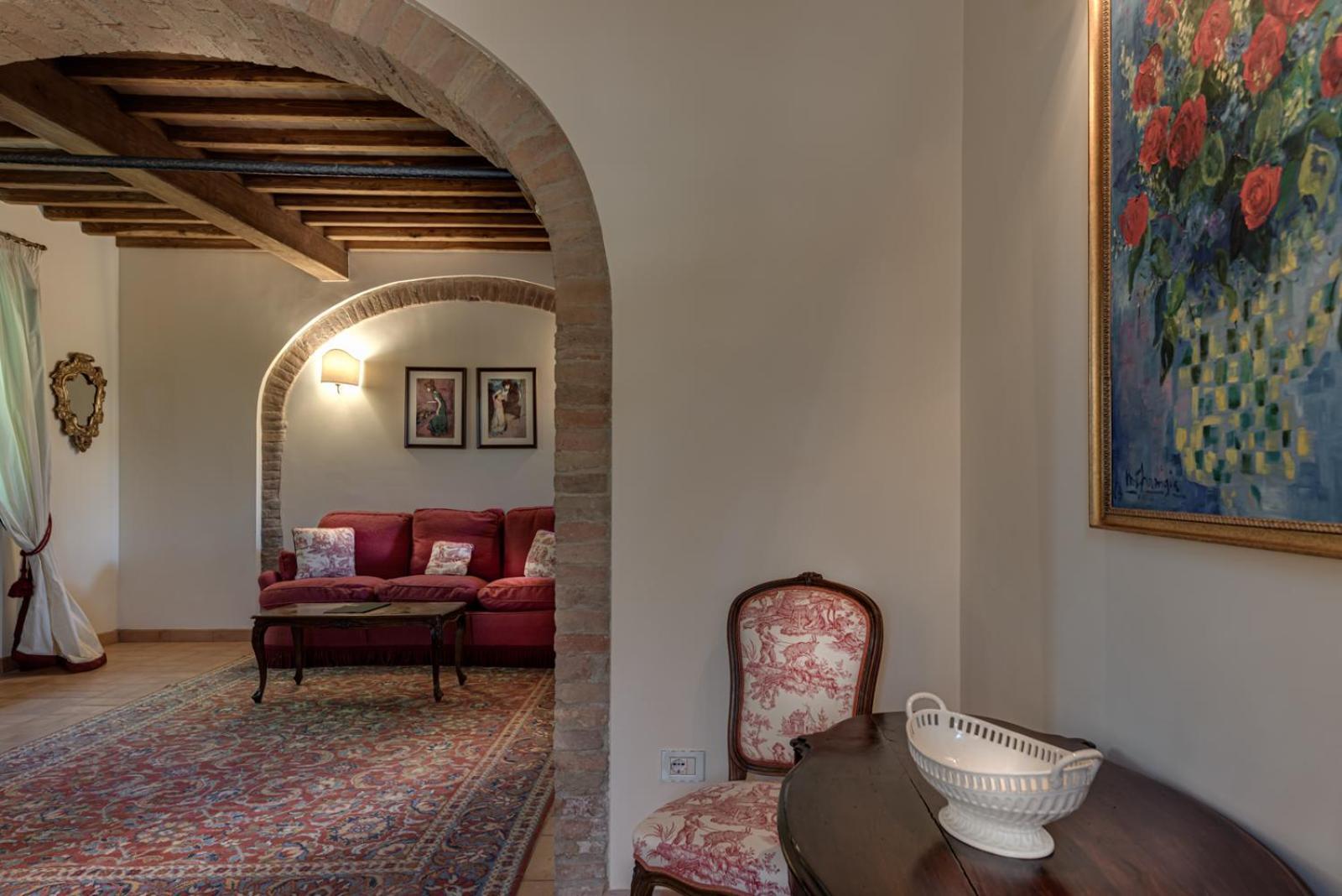 Villa Il Castagno Wine & Resort Siena Eksteriør bilde