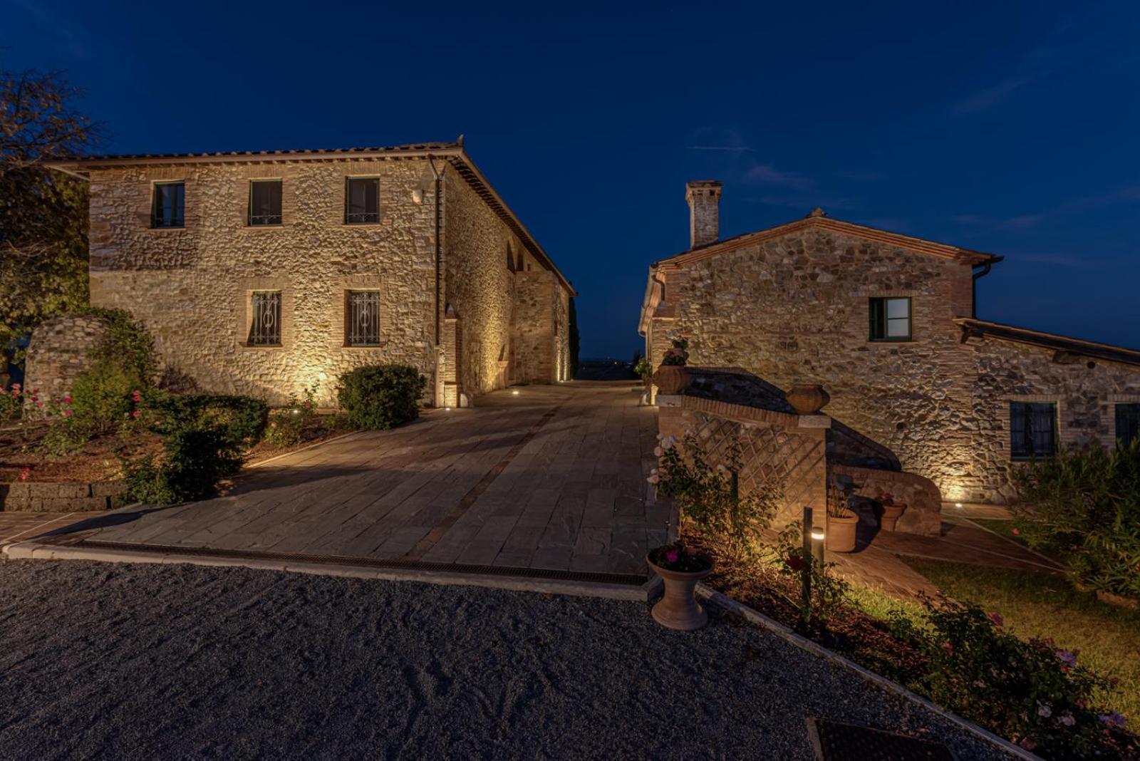 Villa Il Castagno Wine & Resort Siena Eksteriør bilde