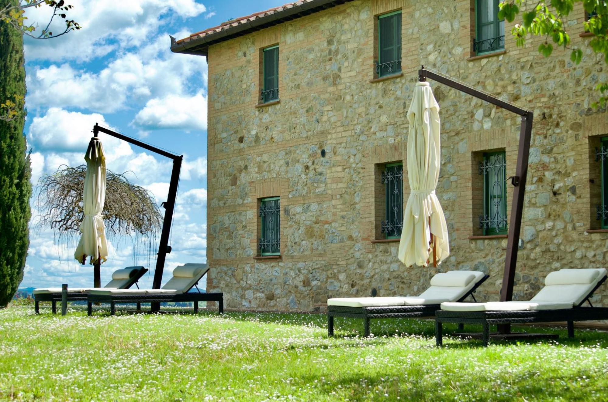 Villa Il Castagno Wine & Resort Siena Eksteriør bilde